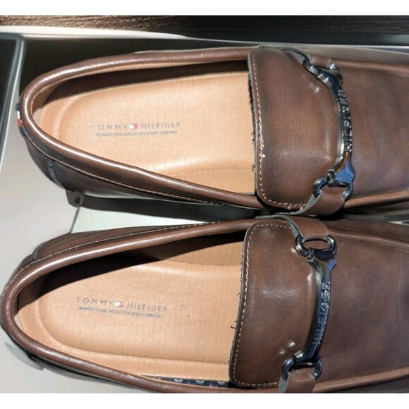 Tommy Hilfiger Men’s Senner Loafer Size 12M Brown Leather main image 7
